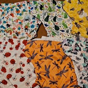 Mama Koala One Size Pocket Cloth Diapers Set of Six